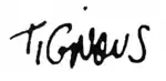 Signature of Tignous