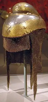 A Sikh Ghorchara's helmet