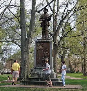 Confederate soldier Silent Sam, North Carolina