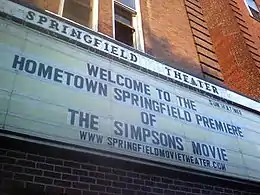 Image 21The Simpsons Movie premiered in Springfield, Vermont. (from History of The Simpsons)