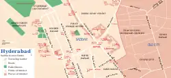 Location of Saddar