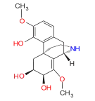 Chemical structure of sinococuline.