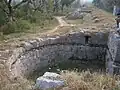 Inside the Bastion in the wall of Sirsukh, Taxila.