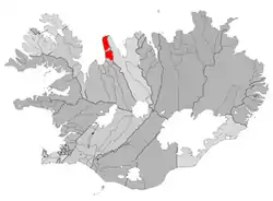 Location of Skagabyggð