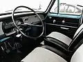 interior of Škoda 1000 MB de Luxe, model 1969