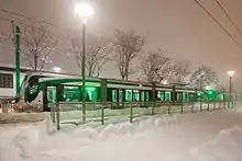 Konya Tram at Japon Parkı Station