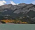 Skogan Peak from Barrier Lake