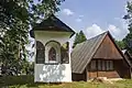 Remnant chapel of the Slanica village calvary on the island