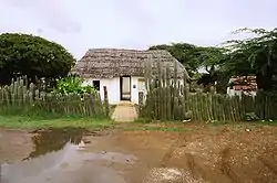 Slave house at the Kas di Pal'i Maishi museum