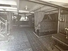 Sleeping Lounge on board Ben-my-Chree.