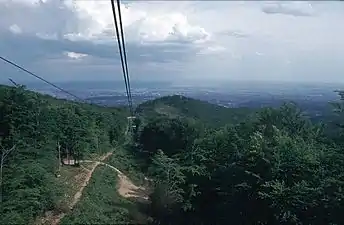 View of Zagreb from Sljeme