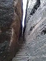 Slot canyon