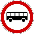 II-6Forbidden for buses and coaches