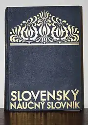 The cover of Slovenský náučný slovník