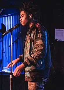 Smith performing in 2016