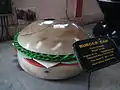 Car shaped like a burger