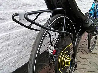 Cable of a row bike