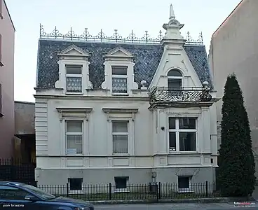 Main view from Śniadeckich street