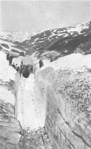 Snow clearing in Norway