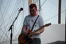 So Cow performing at the Seaport Music Festival, 2010.