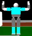 Soccerbot rendered in 3D