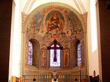 Apse of St Patroclus' Cathedral in Soest.