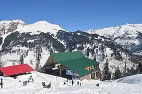 Solang, a popular ski resort near Manali