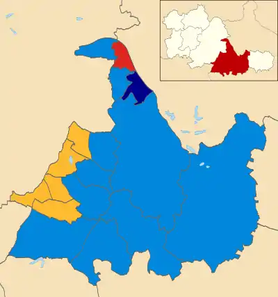 2006 results map