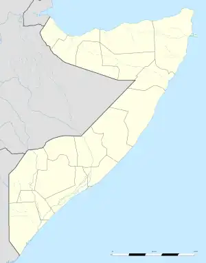 War Galoh is located in Somalia