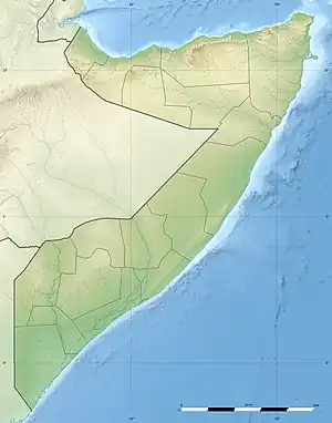 Bulo Marer is located in Somalia