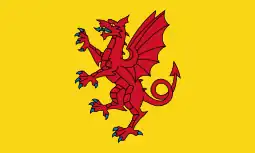 Image 9The flag designed to represent the historic county of Somerset in 2013 (from Somerset)