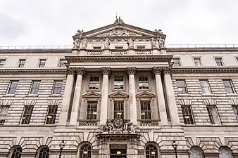 Somerset House, London, by William Chambers, 1776-1801