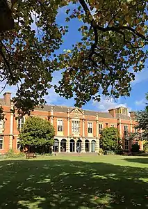 Library from the south east of quad