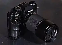 Contax RTS II Quartz with Sonnar T* f2,8 180 mm