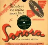 Sonora - the Swedish record, 1906.