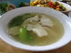 Sop Ikan Batam (Batam Fish Soup), a dish native to the city of Batam