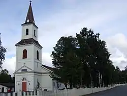 Sorsele Church in August 2008