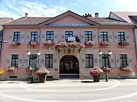 The town hall in Soultz-sous-Forêts