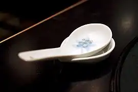 Spoon on a spoon rest