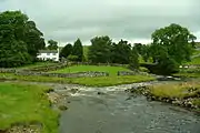 Oughtershaw Beck and Green Field Beck in Langstrothdale near Beckermonds become the River Wharfe54°13′0.6″N 2°11′39.34″W﻿ / ﻿54.216833°N 2.1942611°W﻿ / 54.216833; -2.1942611