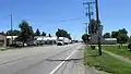 Looking south on North Walnut Street (US Highway 23) in South Bloomfield