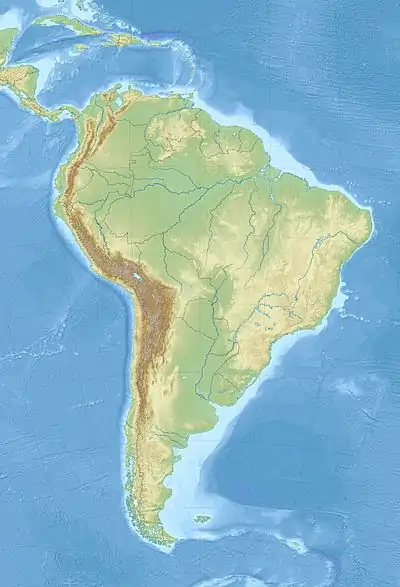 Brasília is located in South America