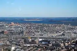 South Boston from the air