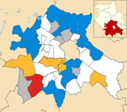 2008 results map