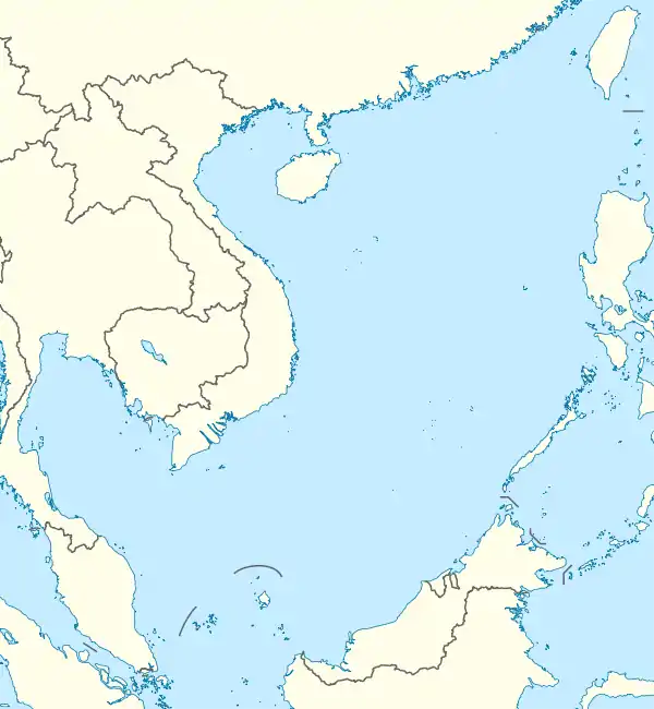 Lang Tengah is located in South China Sea