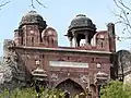 South Gate, as seen from adjacent Delhi Zoo