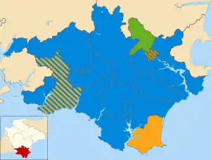 2015 results map