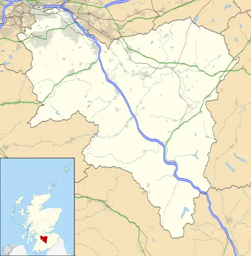 Nerston is located in South Lanarkshire