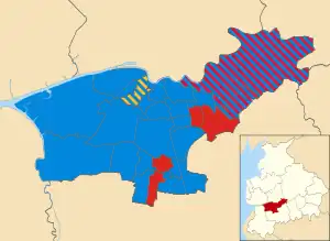 2007 results map