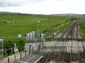 Looking north from the footbridge